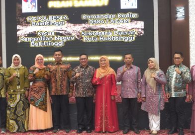 Pisah Sambut Pimpinan Forkopimda dan Sekda Kota Bukittinggi
