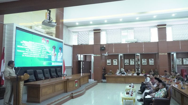 Wako Bukittinggi Buka Rapat Koordinasi Monitoring dan Evaluasi MCSP