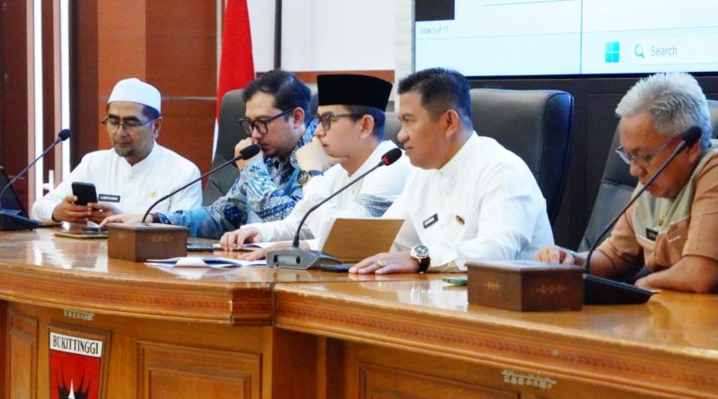 Rapat Koordinasi Kesiapan Event 100 Tahun Jam Gadang