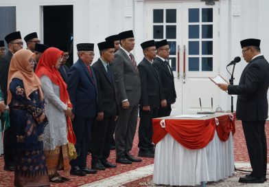 Wako Ramlan Lantik 28 Pejabat, Tiga Pejabat Pimpinan Tinggi Pratama